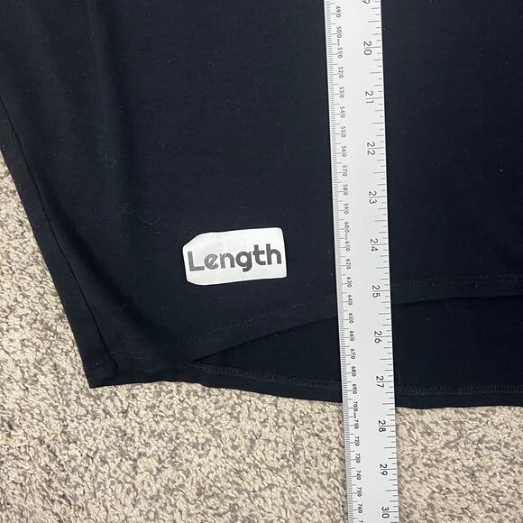 EILEEN FISHER Women's M Black Sleeveless Dolman Sleeve USA Made Lagenlook Blouse - Picture 8 of 9